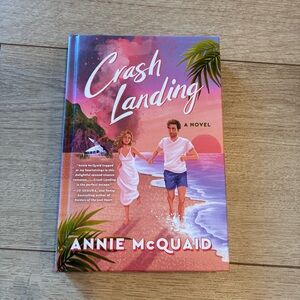 SIGNED Crash Landing by Annie McQuaid LitJoy Exclusive